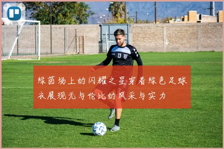 绿茵场上的闪耀之星穿着绿色足球衣展现无与伦比的风采与实力